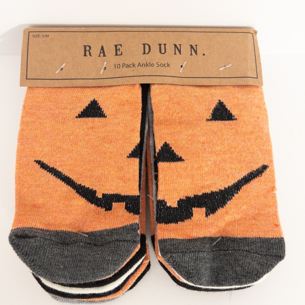 Rae Dunn Halloween Childrens Ankle socks size S/M